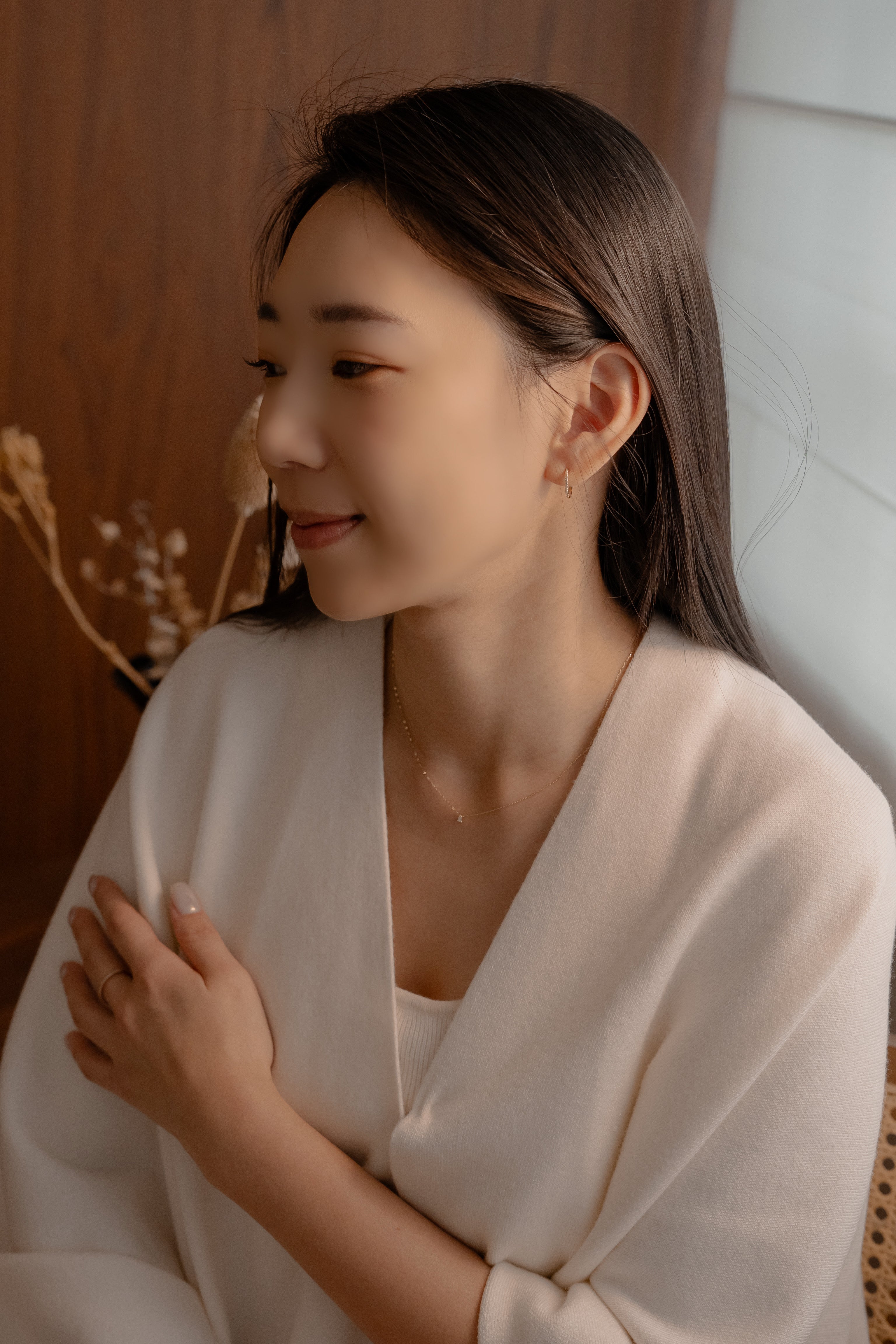 Eternal Diamond Hoops