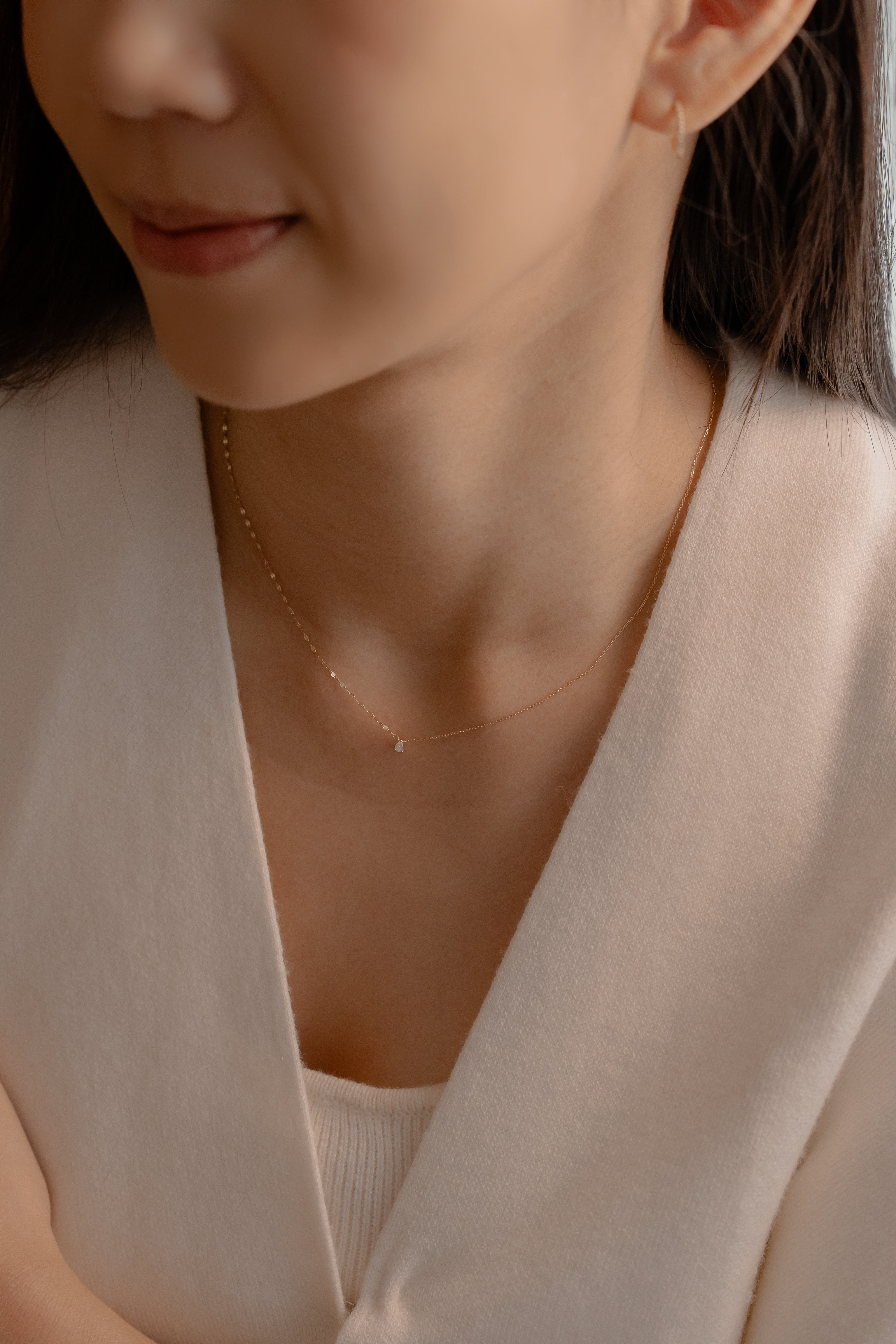 Eternal Solitaire Fine Necklace