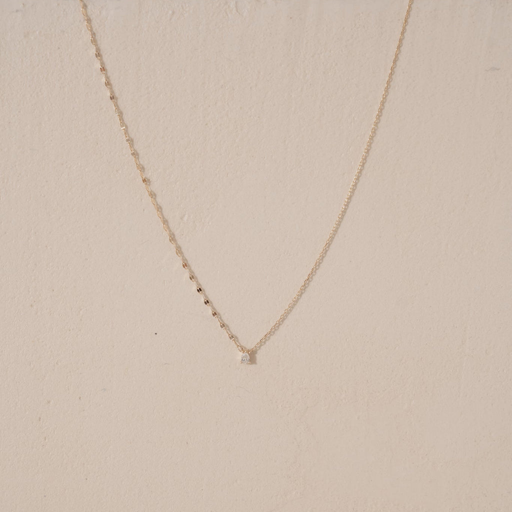 Eternal Solitaire Fine Necklace