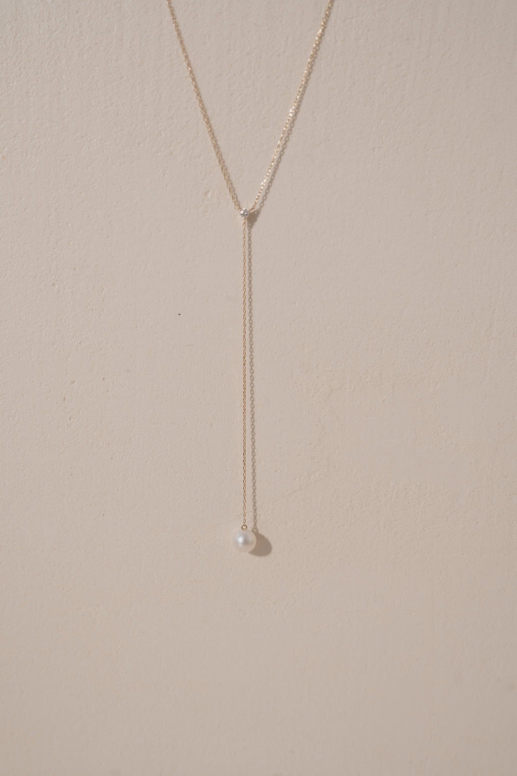 Lumière Pearl Drop Necklace