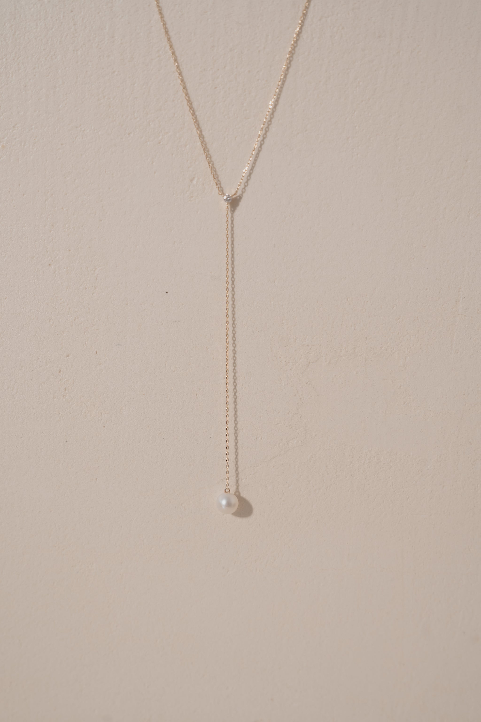 Lumière Pearl Drop Necklace